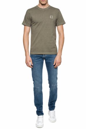 T-shirt with logo, zdjęcie 2 T-shirt with logo od Stone Island
